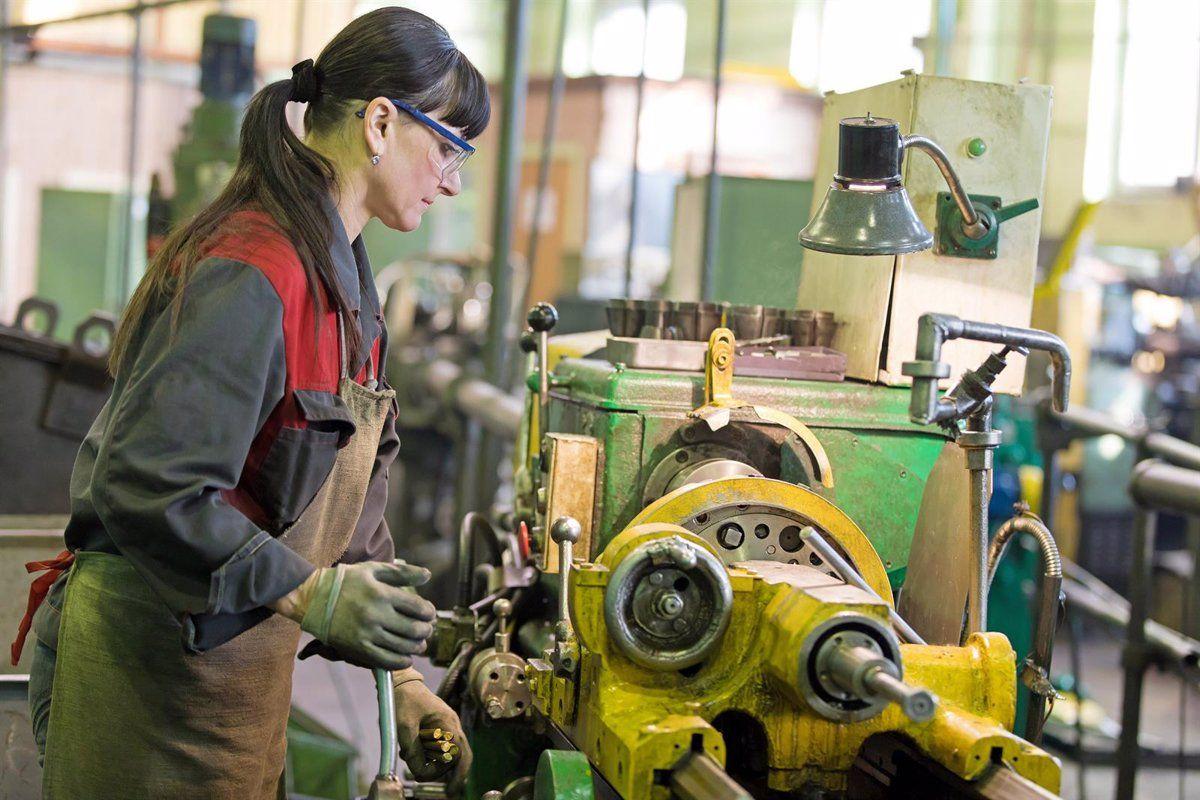 Trabajadora de industria