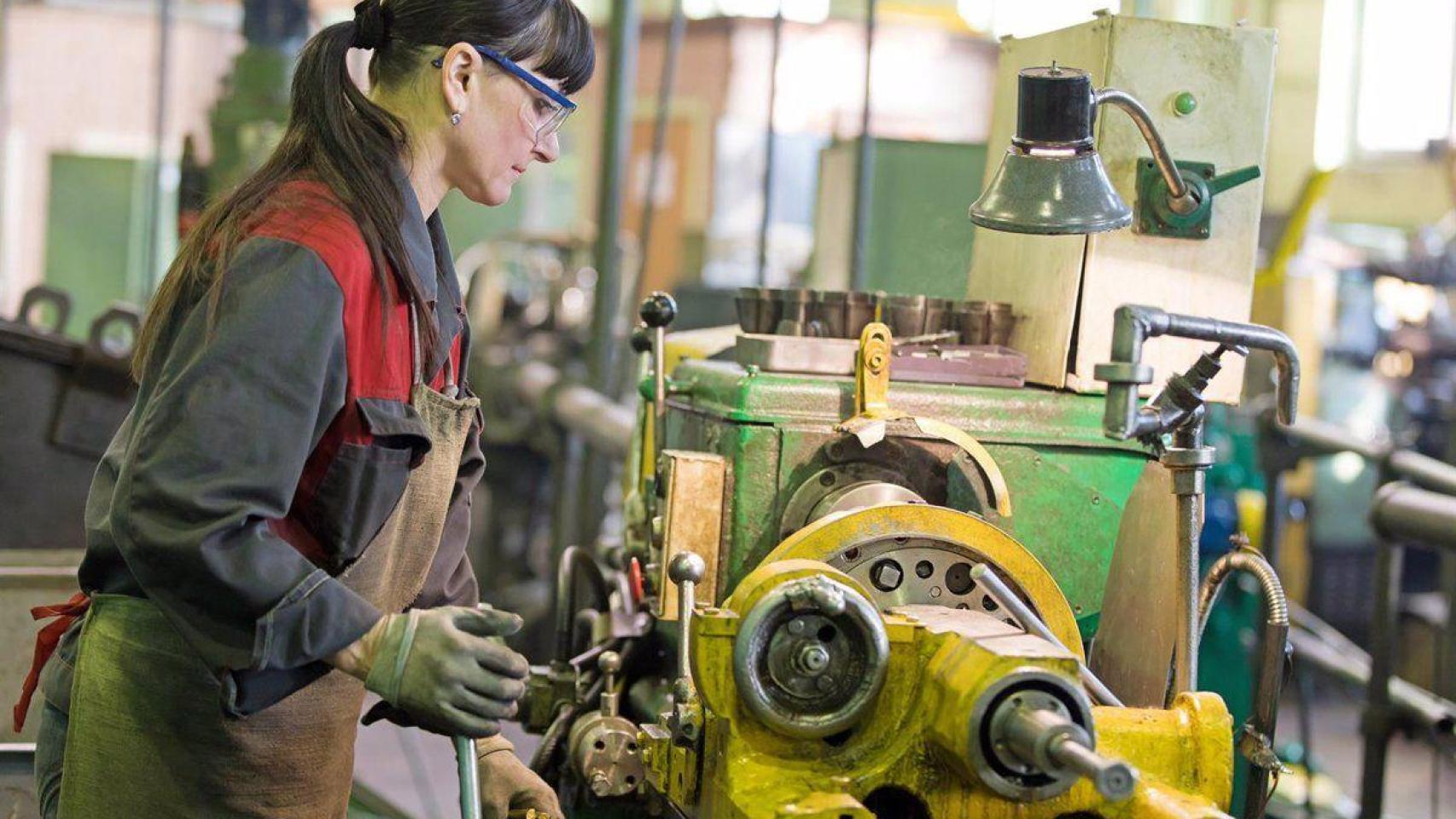 Trabajadora de industria