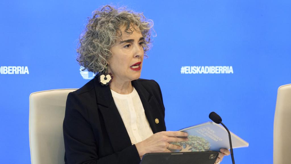 La consejera de Cultura y Política Lingüística, Ibone Bengoetxea