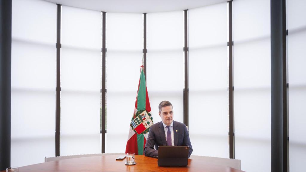 El consejero Mikel Jauregi / Araba Press