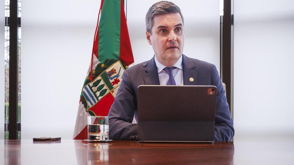 El consejero Mikel Jauregi / Araba Press
