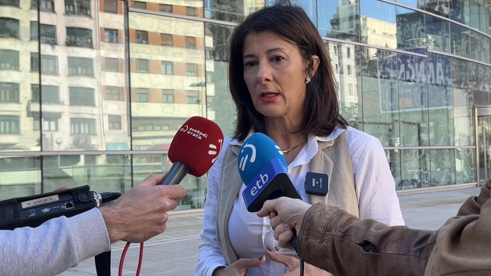 Laura Garrido, del PP vasco.