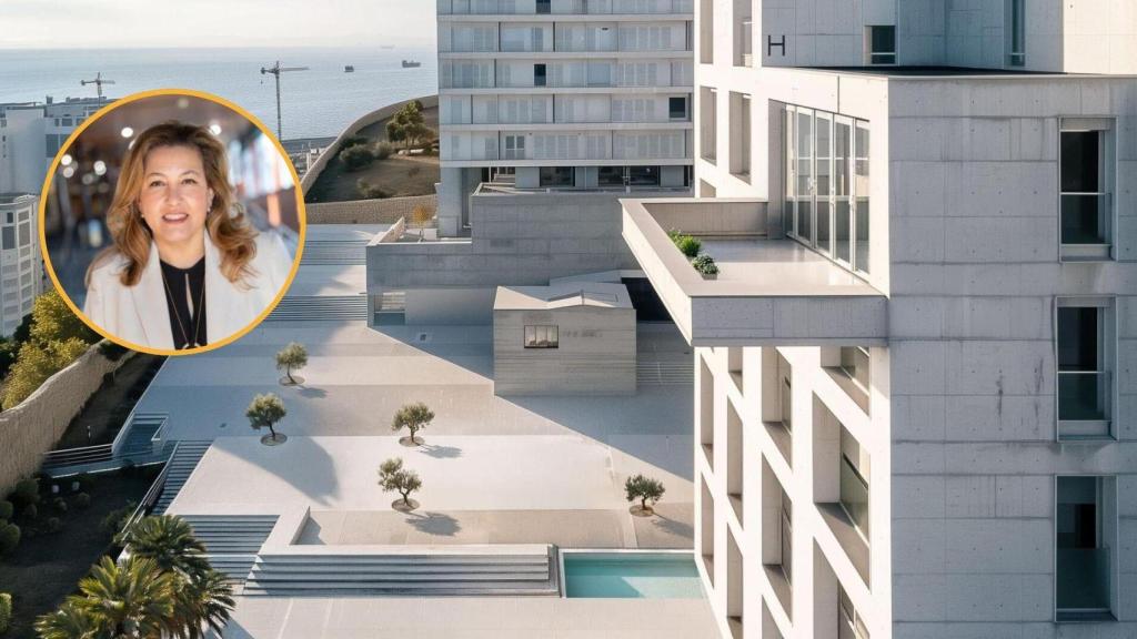 Una ciudad prototipo con mortero de Photokrete, con María Saiz Santos destacada, cofundadora de la empresa