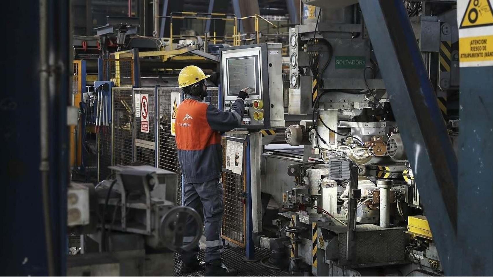 Trabajador de ArcelorMittal