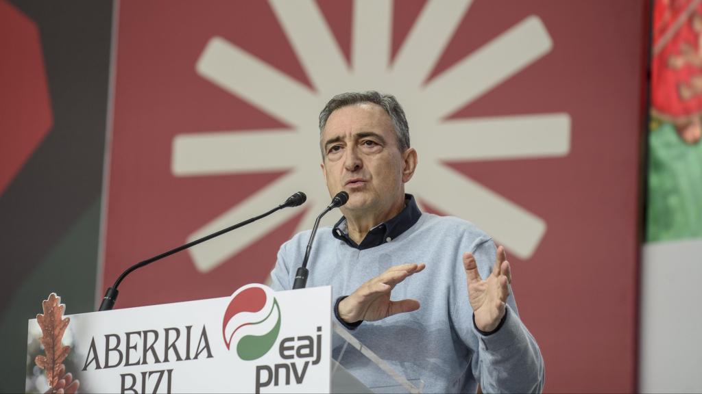 El presidente del PNV, Aitor Esteban