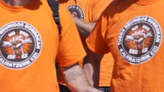 Trabajadores de Tubos Reunidos en contra del ERE