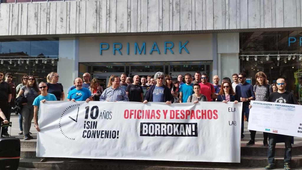 Movilización de oficinas y despachos de Bizkaia / LAB