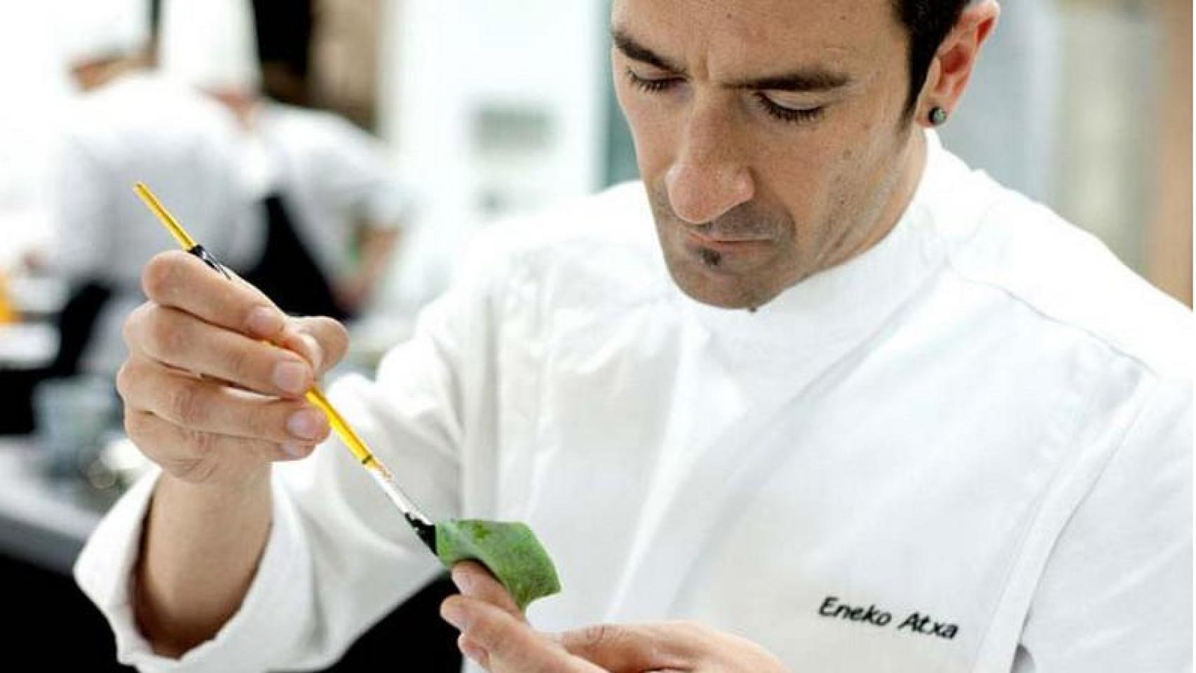 El chef, Eneko Atxa.