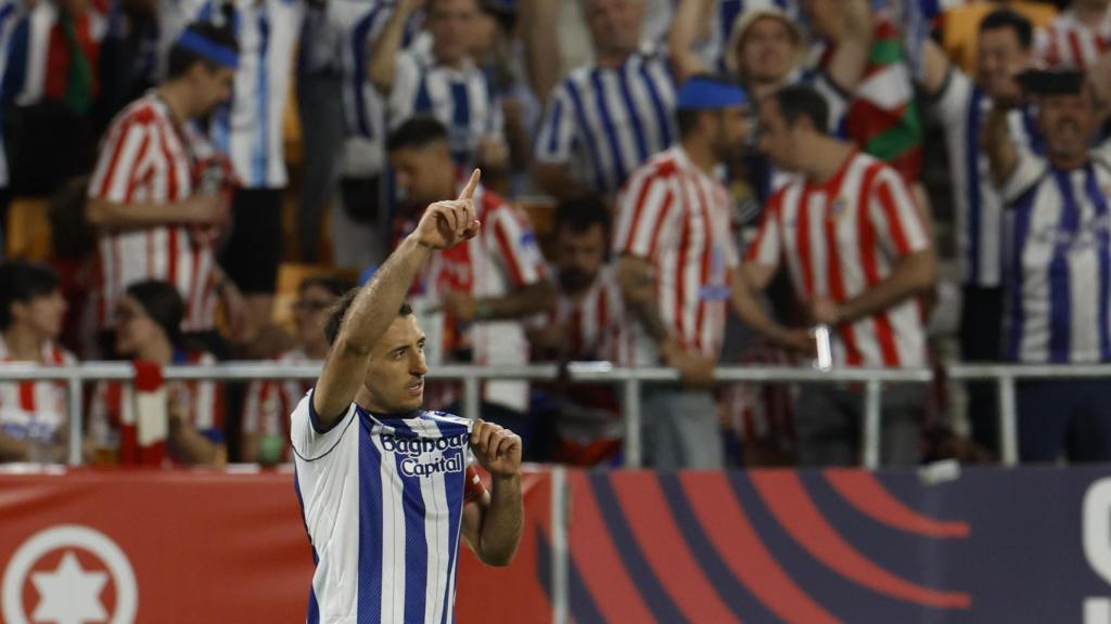 El delantero de la Real Sociedad, Mikel Oyarzabal