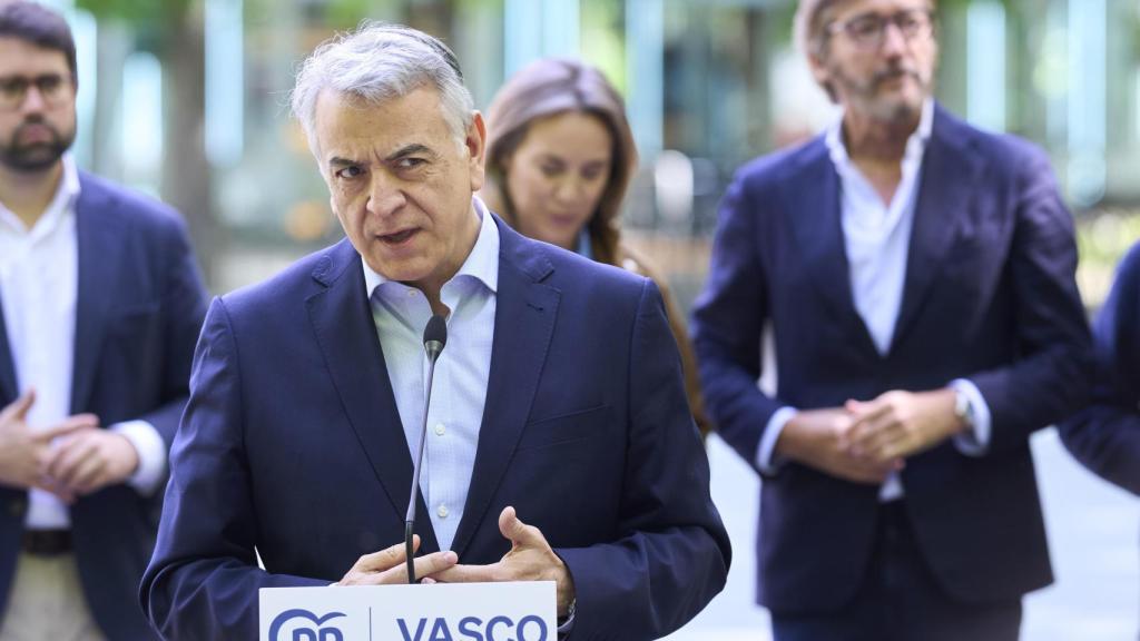 El presidente del PP vasco, Javier de Andrés