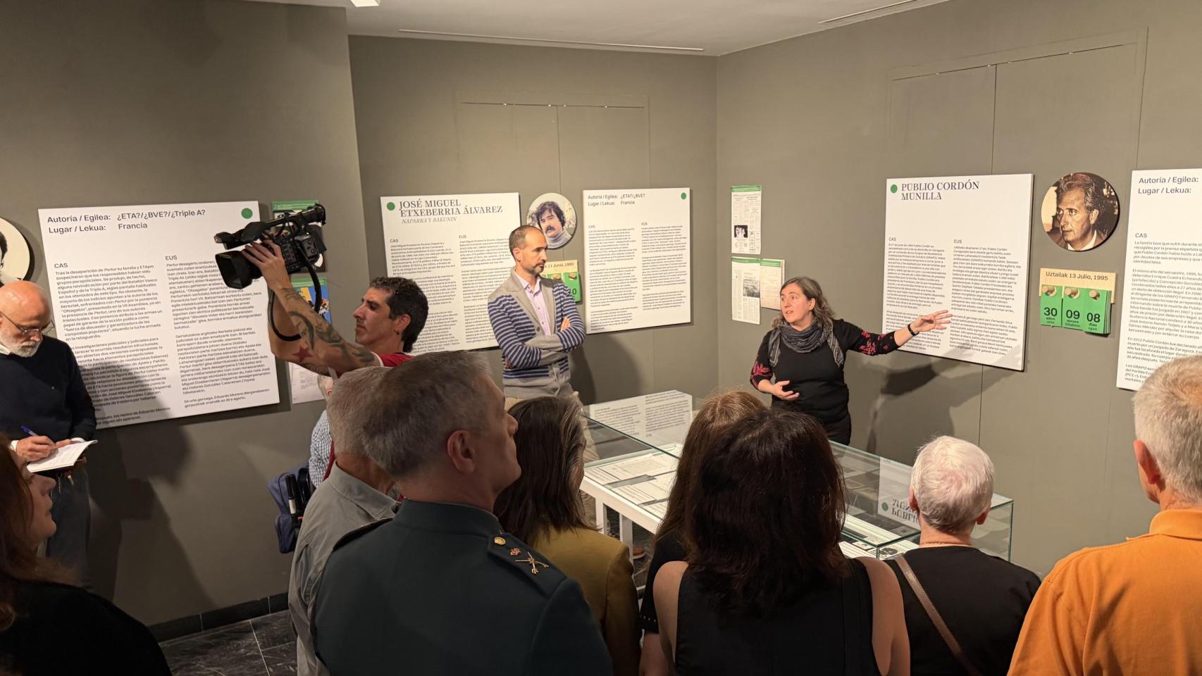 El Memorial mantendrá hasta el 12 de julio la exposición “Ausencias presentes. Desaparecidos por terrorismo en España”