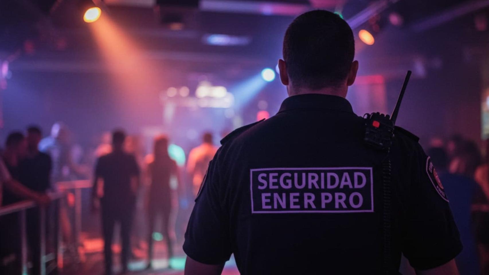 Portero de discoteca en una imagen de archivo