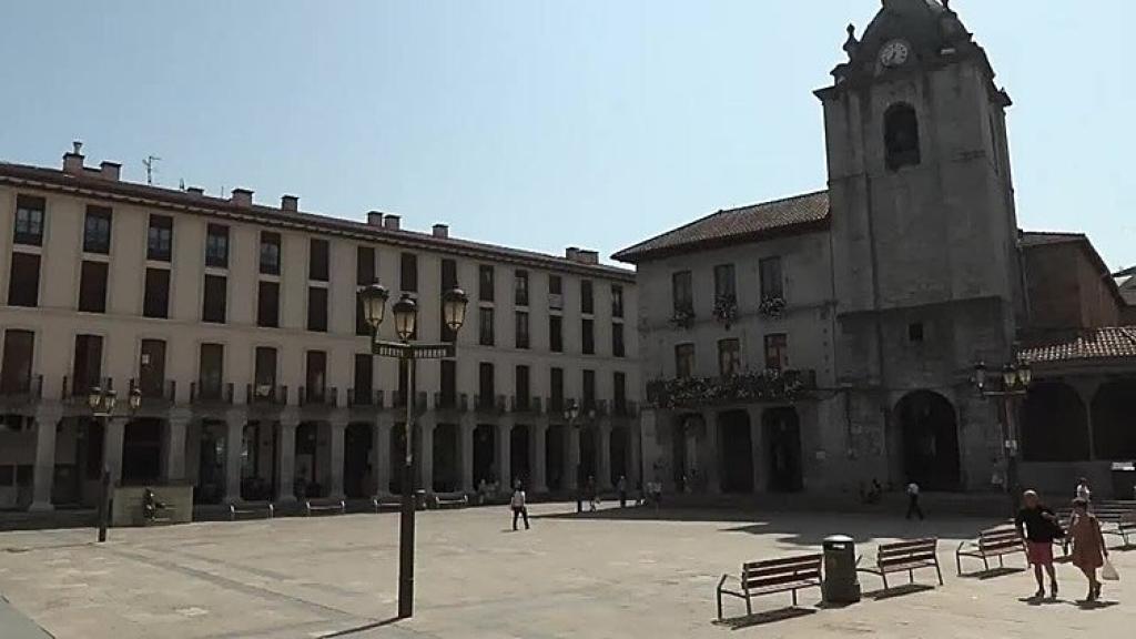 La localidad alavesa de Llodio.