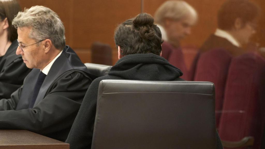 Primera sesión del juicio con jurado popular al presunto asesino (en la imagen) de Maialen Mazón, la mujer de 32 años que estaba embarazada de gemelos en el momento de su asesinato en mayo de 2023.