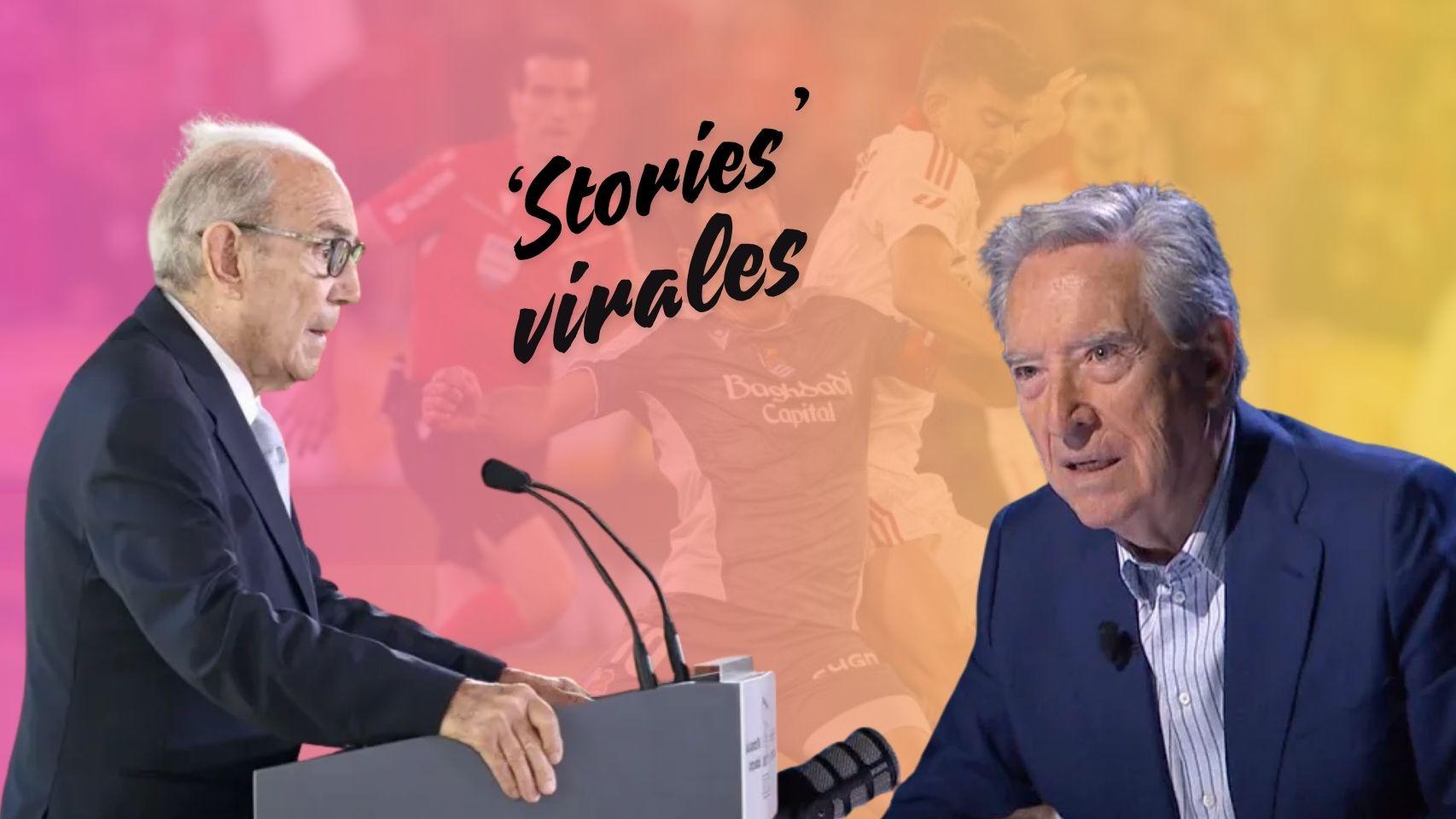 De izquierda a derecha Carlos Garaikoetxea e Iñaki Gabilondo