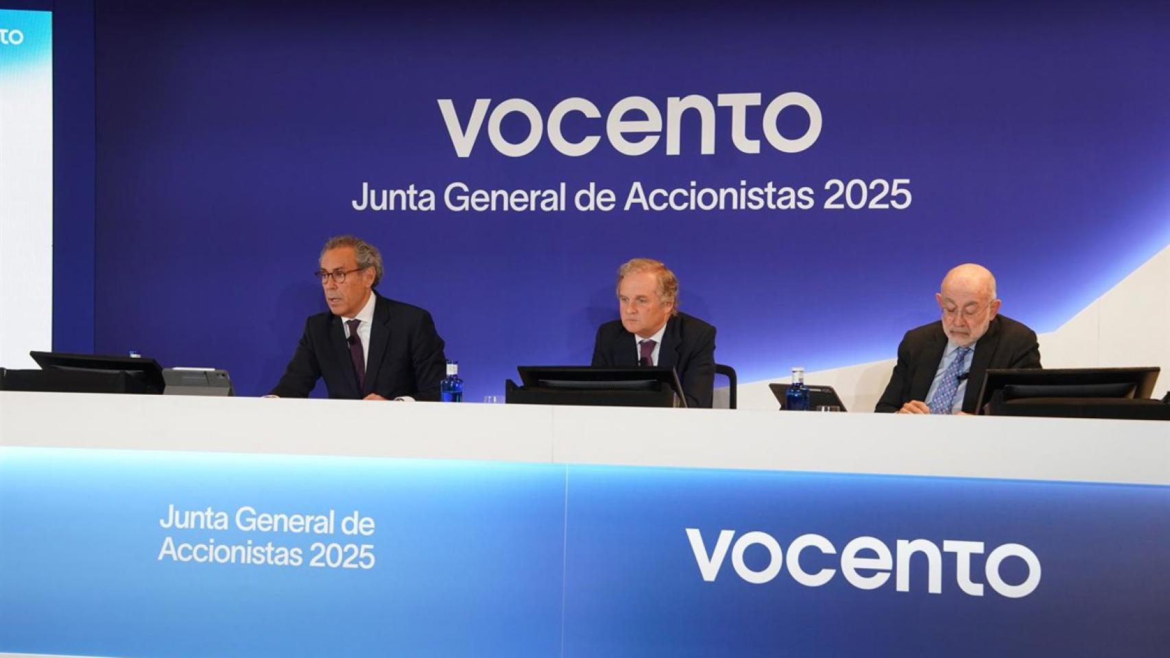 Imagen de la Junta general de Accionistas de Vocento de 2025. 