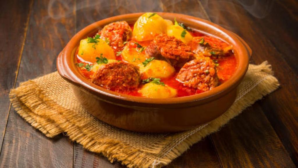 Patatas a la riojana. 