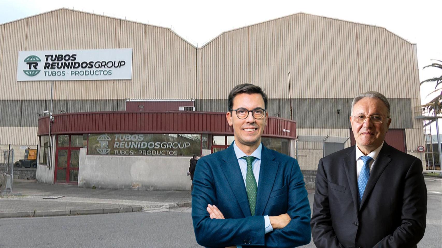 Dámaso Quintana, Presidente de Cunext Group y Haizea Wind, y José Antonio Jainaga, Presidente de Sidenor / CV