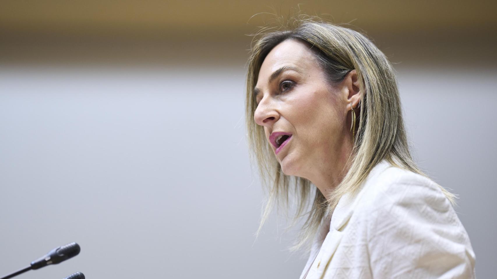 La consejera de Gobernanza, Administración Digital y Autogobierno, María Ubarretxena