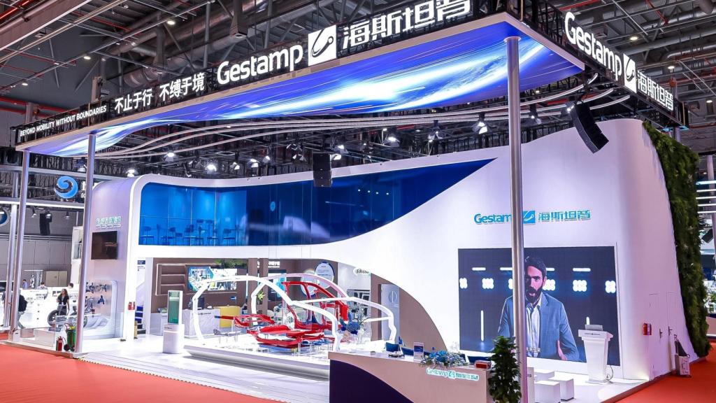 Gestamp en una feria de automoción en China