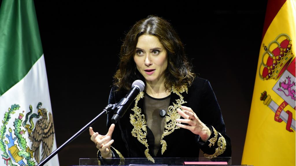 La presidenta de la Comunidad de Madrid, Isabel Díaz Ayudo, en su visita a Mexico