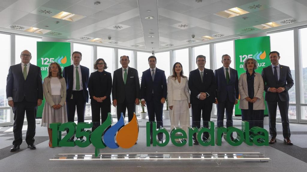 Representantes institucionales en el 125 aniversario de Iberdrola