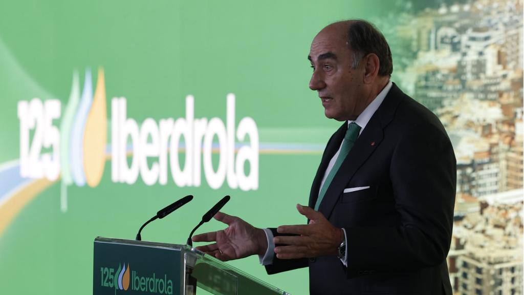 El presidente de Iberdrola, Ignacio Sánchez Galán, en el 125 aniversario de la compañía