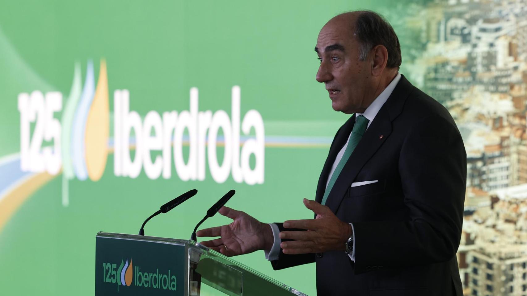 El presidente de Iberdrola, Ignacio Sánchez Galán, en el 125 aniversario de la compañía 