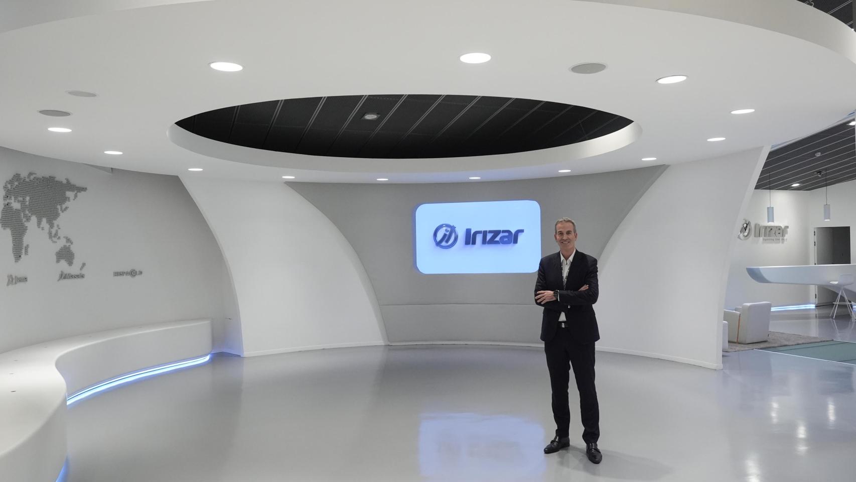 Imanol Rego, CEO del Grupo Irizar, posa para Crónica Vasca.