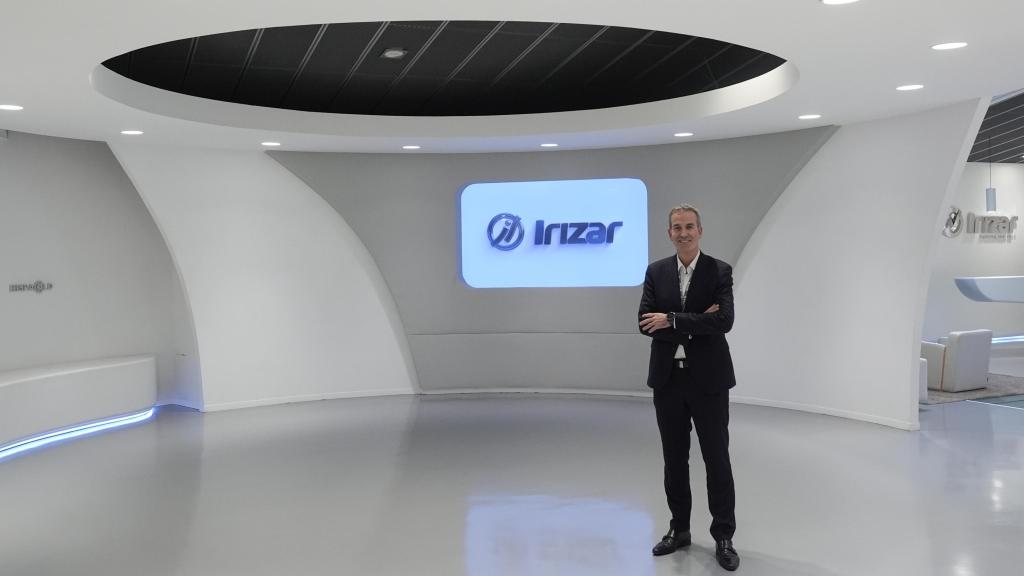 Imanol Rego, CEO del Grupo Irizar, posa para Crónica Vasca.