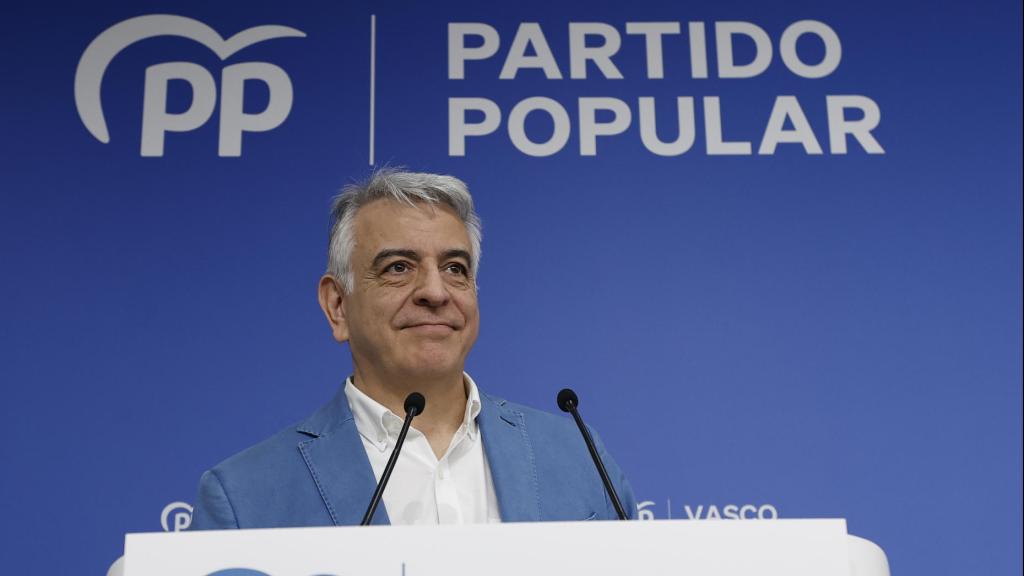 El presidente del PP vasco, Javier de Andrés, a 20 de mayo de 2026