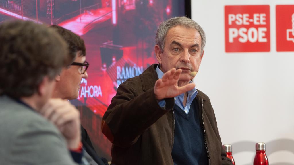 José Luis Rodríguez Zapatero en un acto del PSE. 