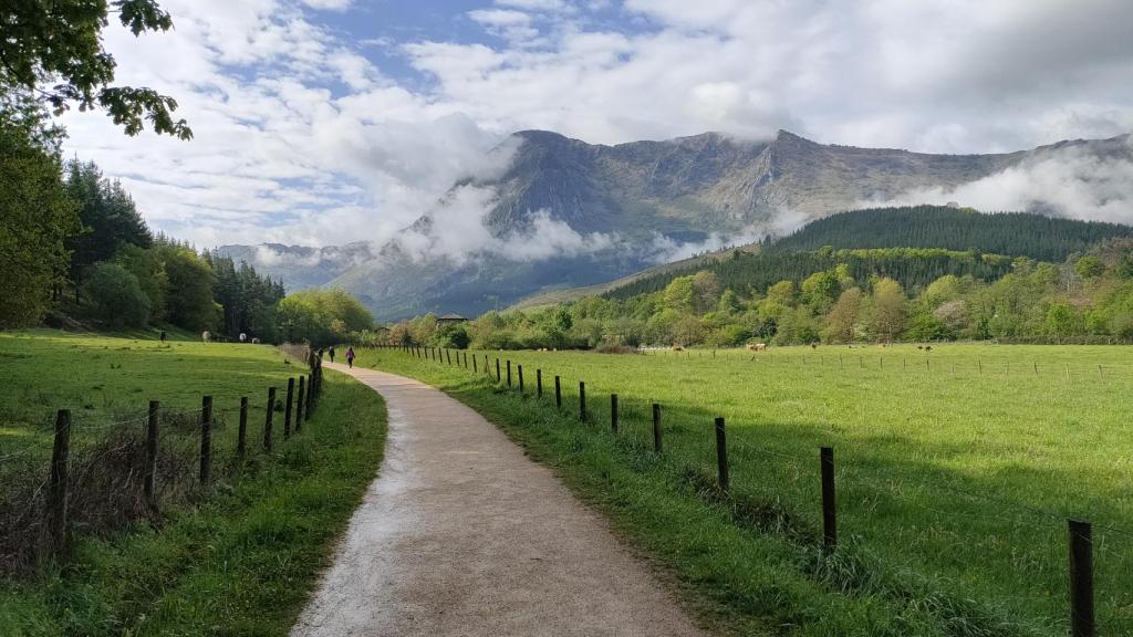 Vía verde de Arrazola, en Atxondo.