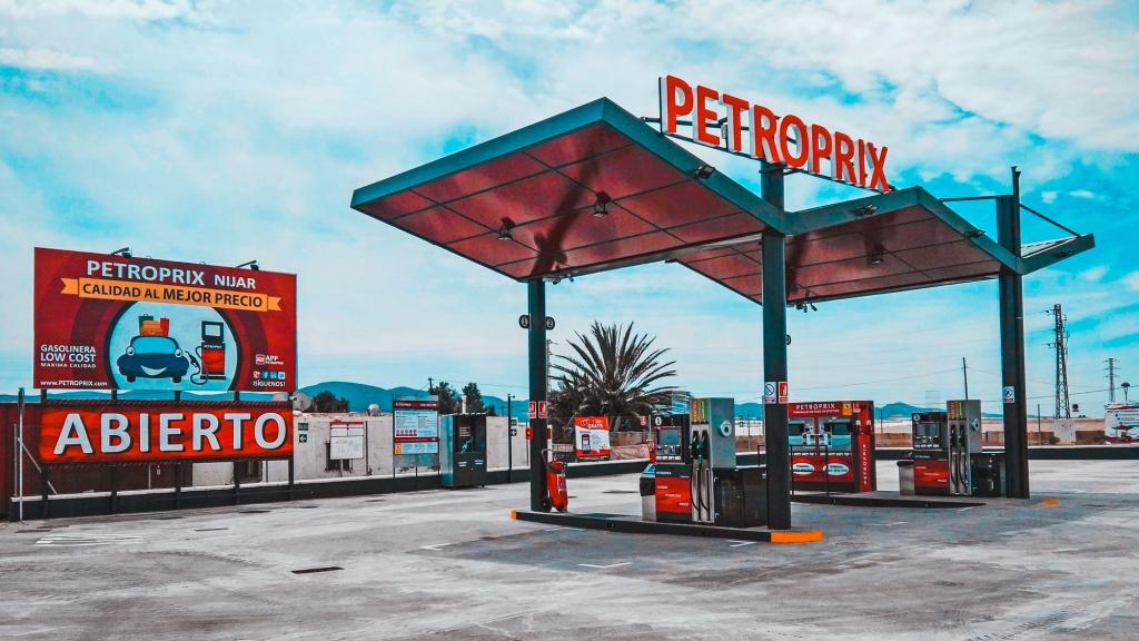 Estación de servicio de Petroprix.