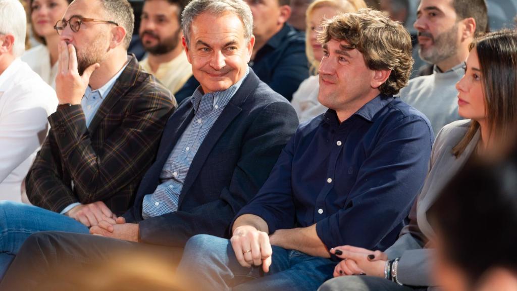 José Luis Rodríguez Zapatero y Eneko Andueza