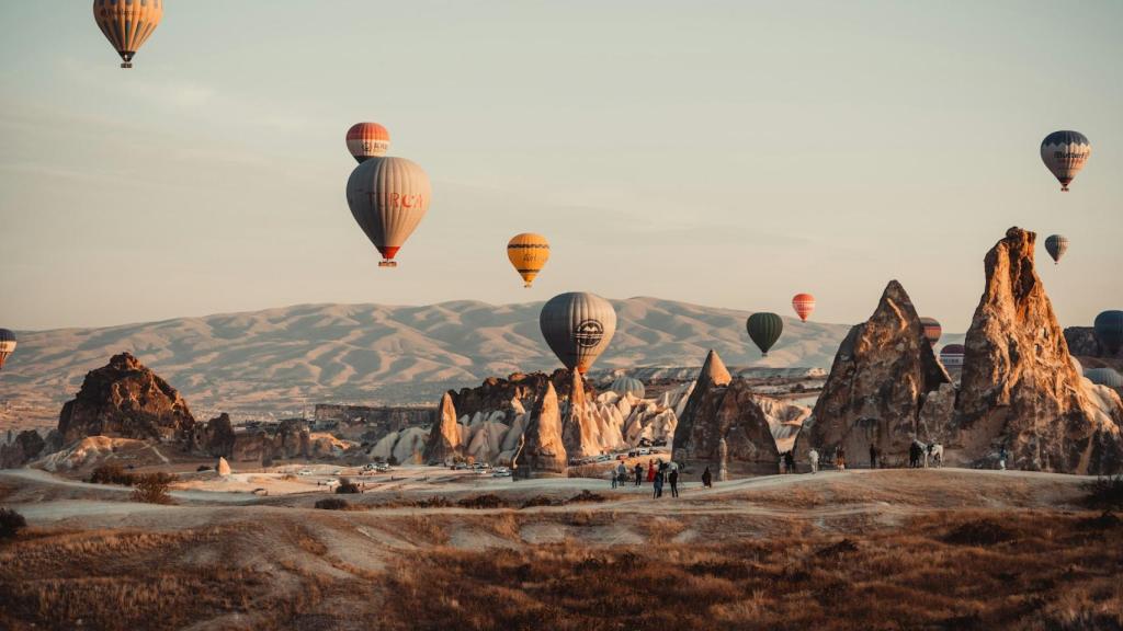 Globos en la Capadocia