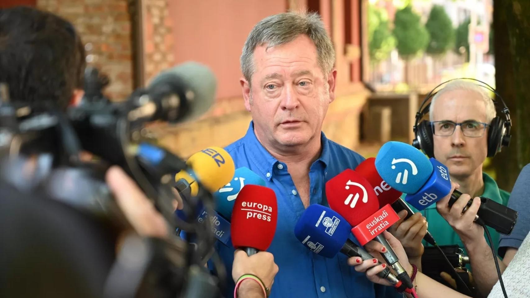 El consejero de Seguridad del Gobierno Vasco, Bingen Zupiria.