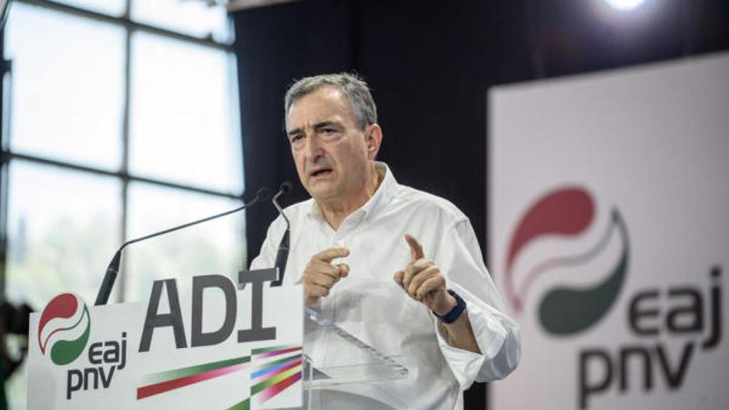 El presidente del PNV, Aitor Esteban.