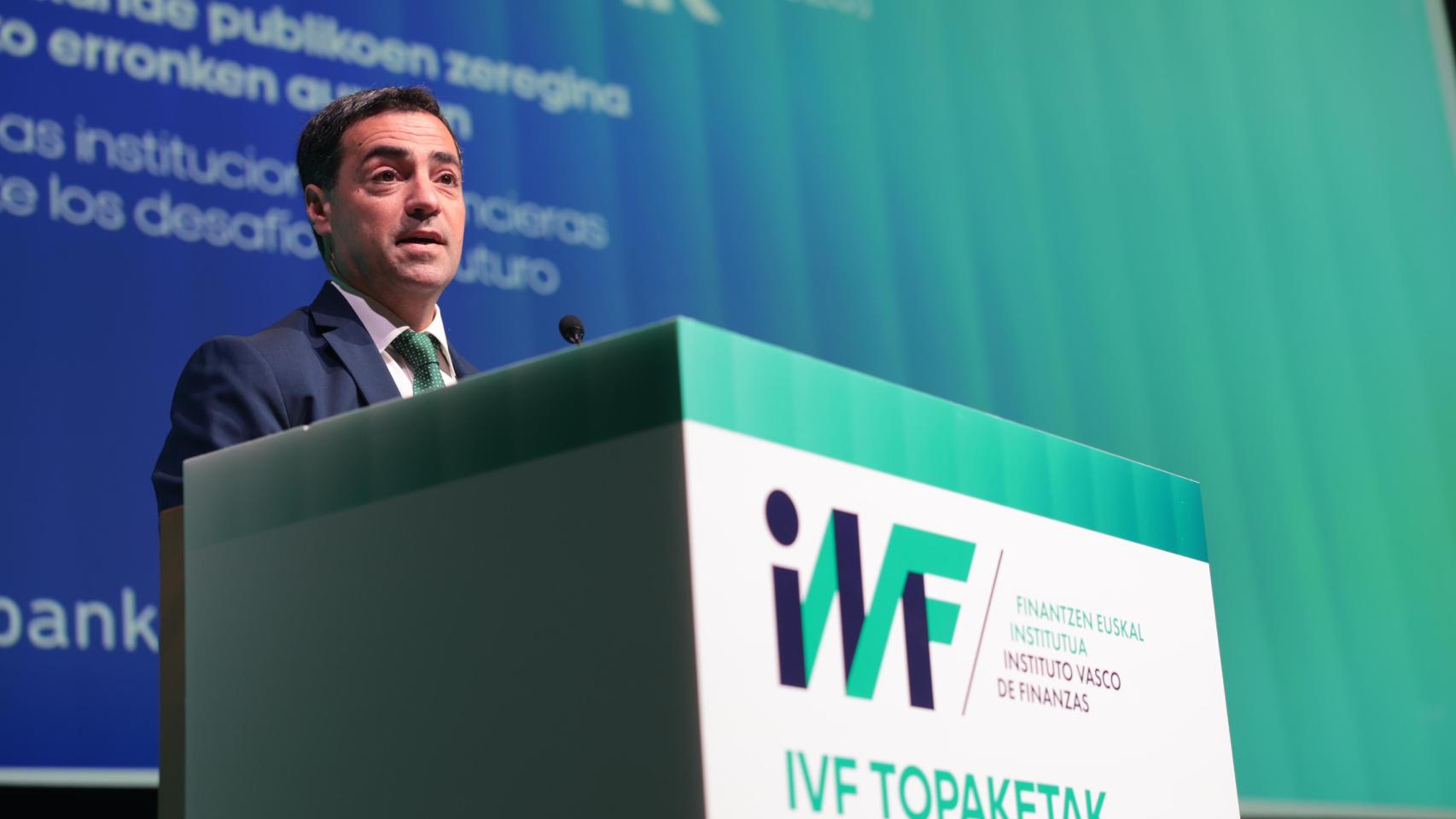 El lehendakari, Imanol Pradales, en la clausura del foro 'IVF Topaketak 2026'