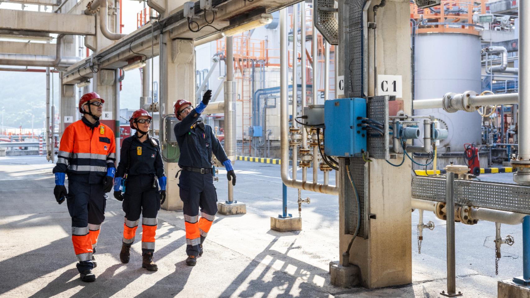 Trabajadores de Petronor