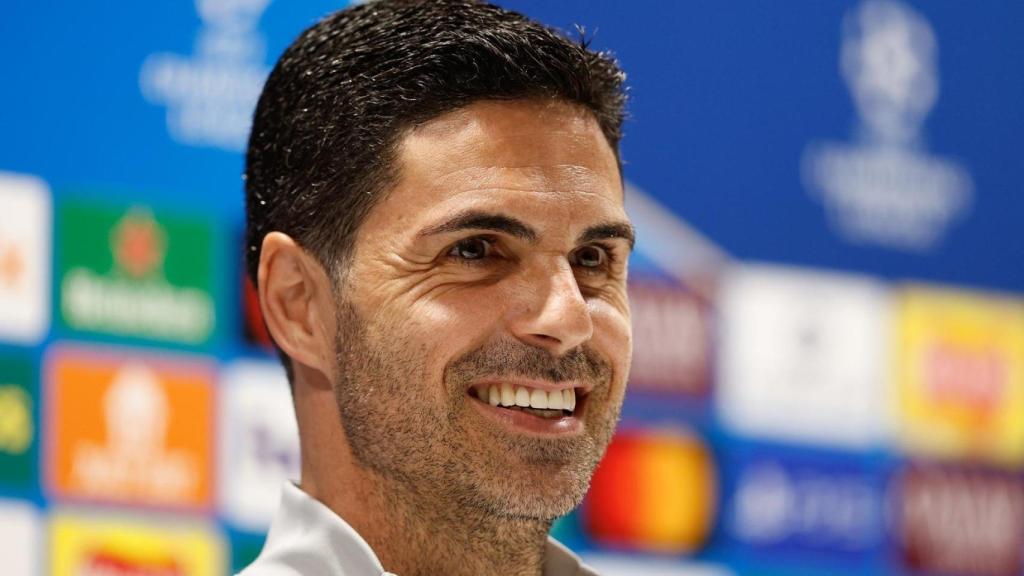 Mikel Arteta, entrenador del Arsenal.