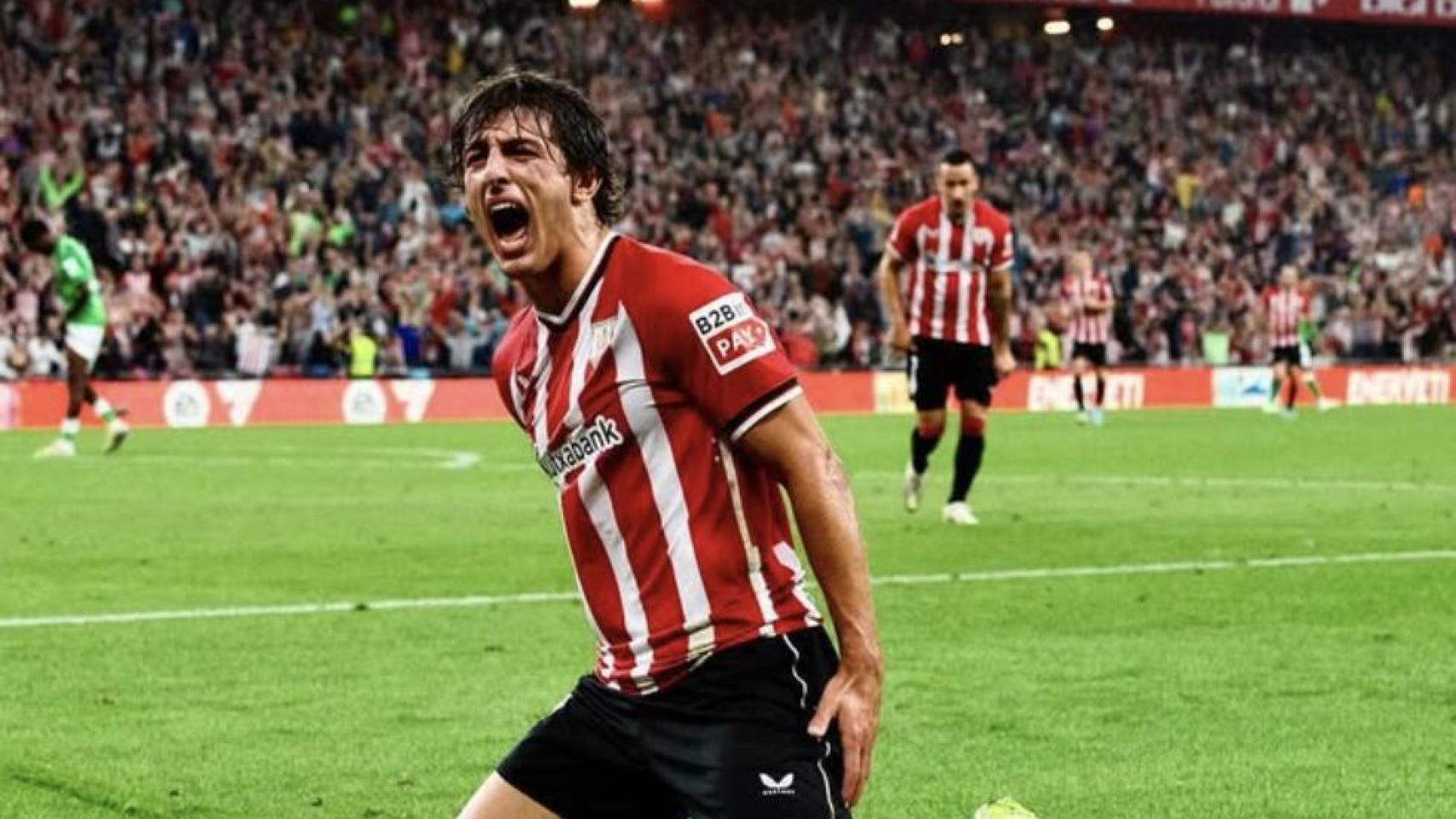 Unai Gómez del Athletic Club. 