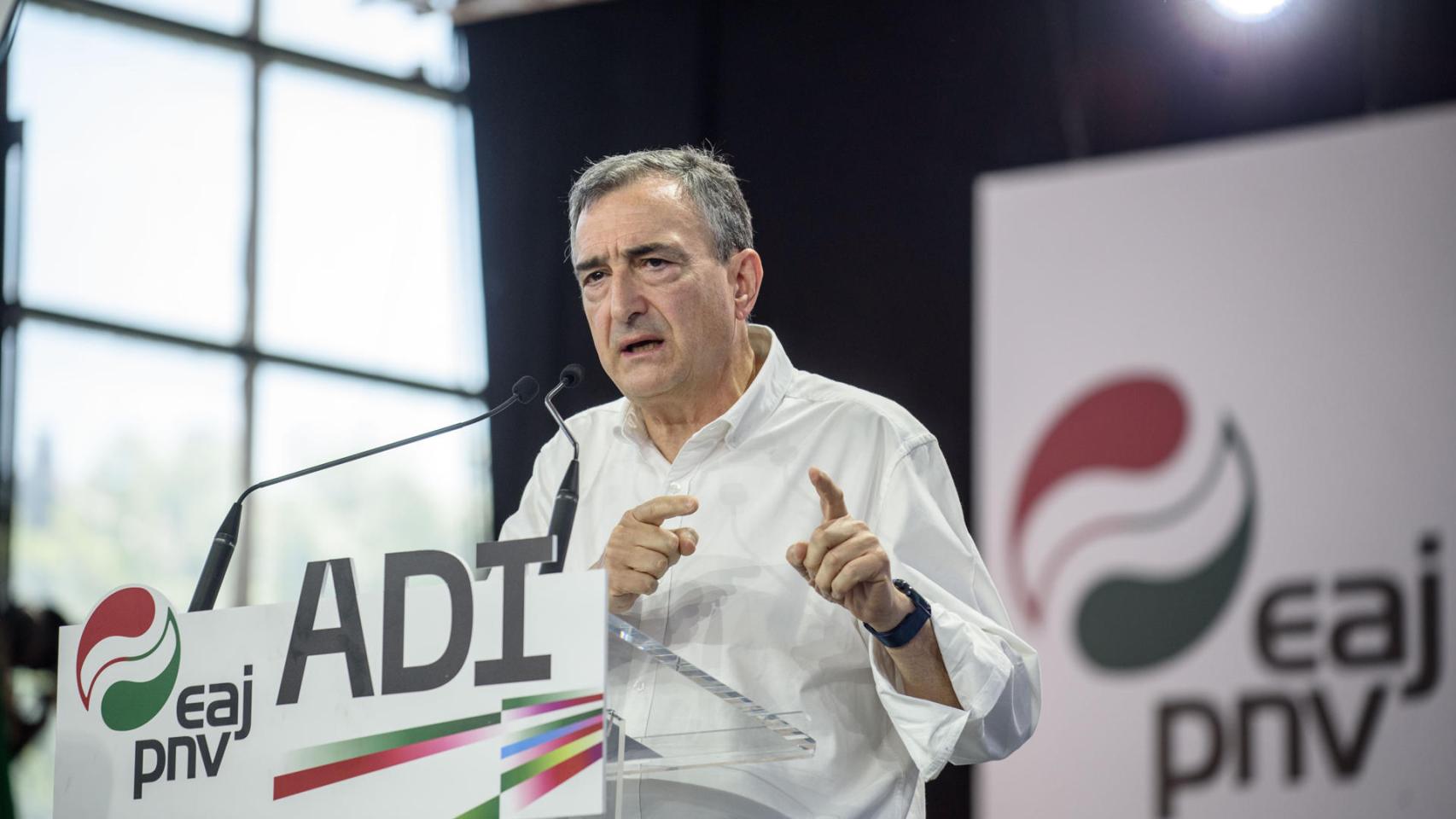 El presidente del PNV, Aitor Esteban, en una imagen de archivo
