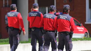 Policías forales en una imagen de archivo..jpg
