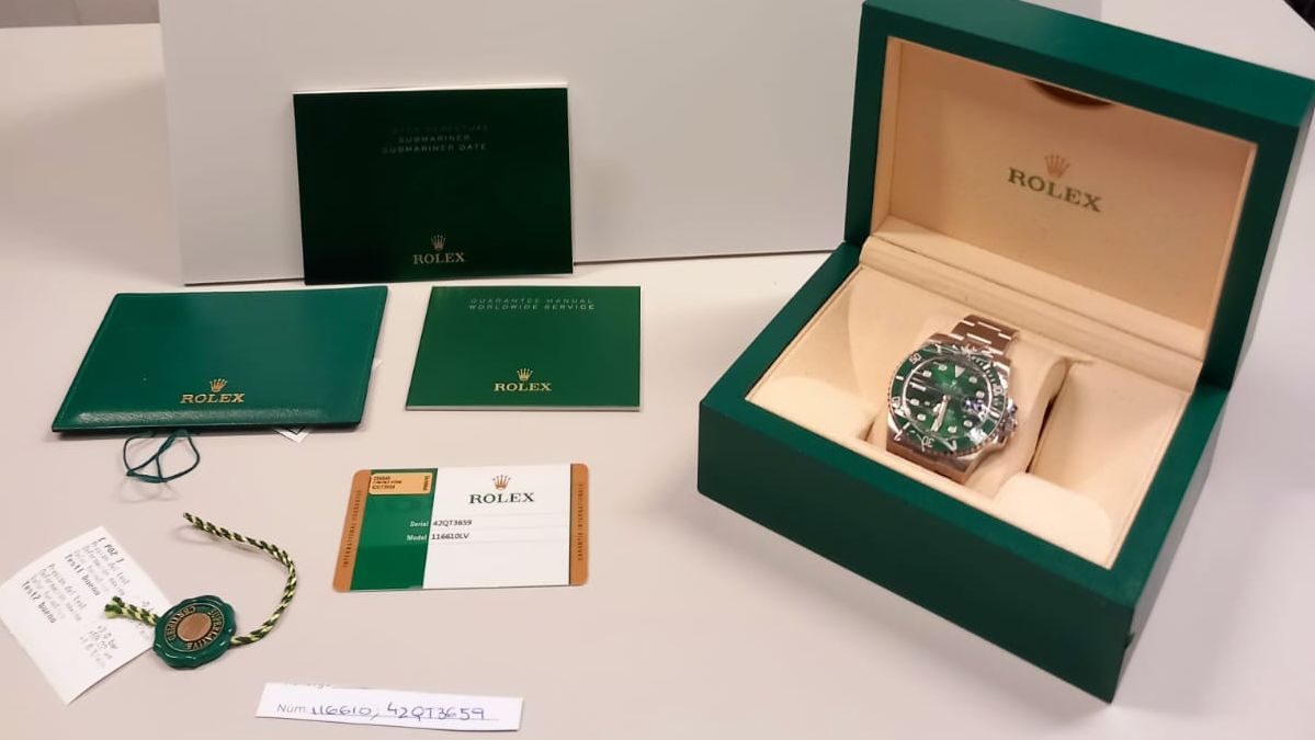 Una foto de archivo de un reloj de la marca Rolex que los Mossos d'Esquadra recuperaron