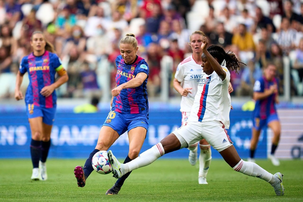 Un moment de la final de la Champions femenina / FC BARCELONA