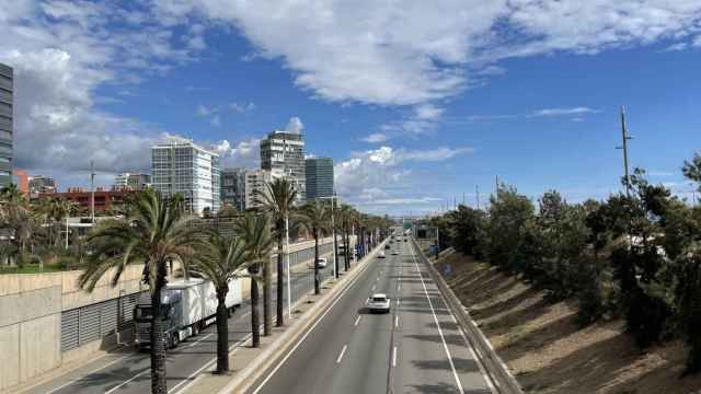 Imagen de la Ronda Litoral de Barcelona