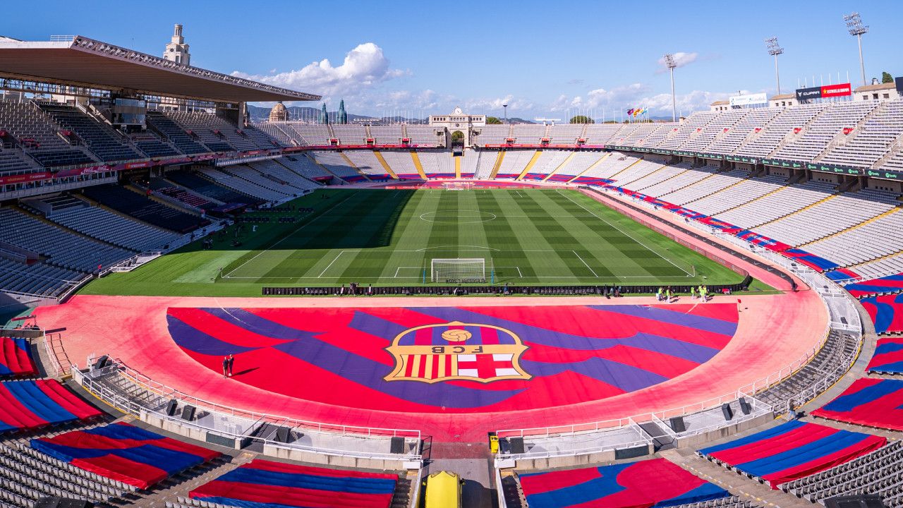 L'Estadi de Montjuïc, llar provisional del Barça de Laporta
