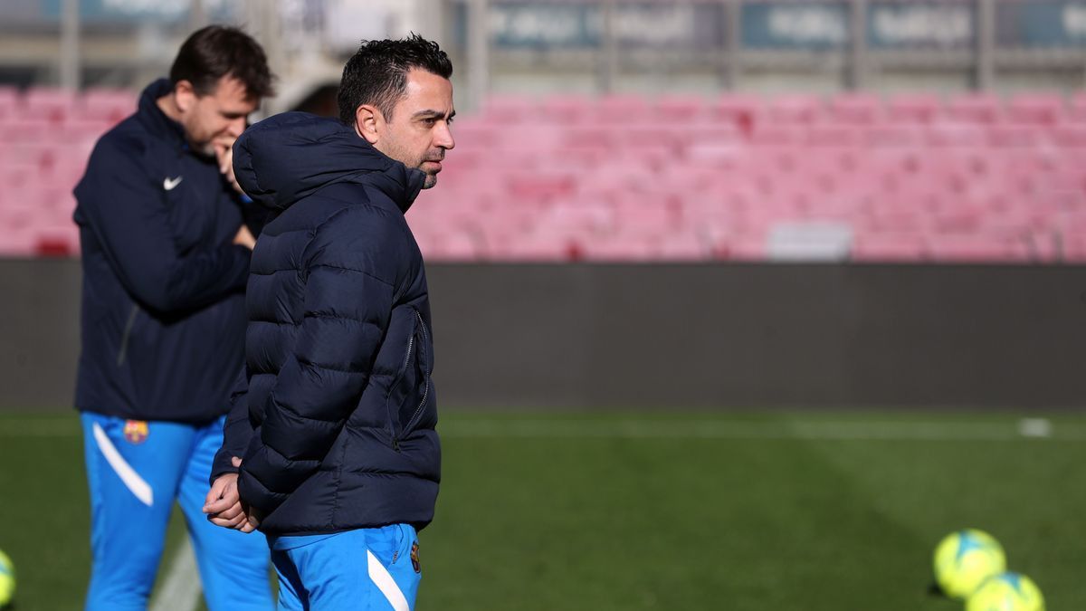 Xavi trabaja en el Camp Nou Barça / FCB