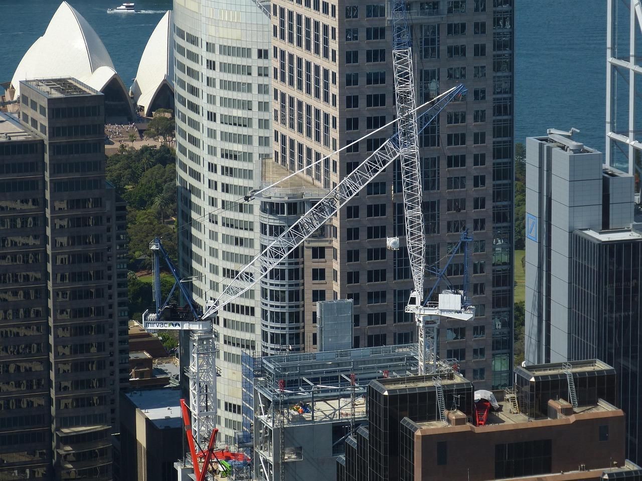 Habitatges en construcció a Sydney
